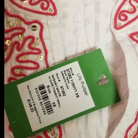 NWT lilly Pulitzer tunic - Picture 4 of 5
